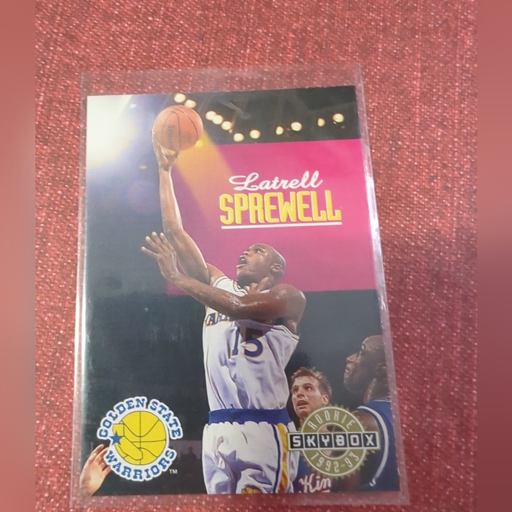 3/$15🏀1992-93 Skybox #342 Latrell Sprewell Golden State Warriors RC Rookie Card
